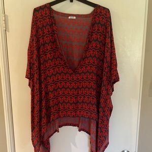 ZADIG & VOLTAIRE RED SKULL TUNIC